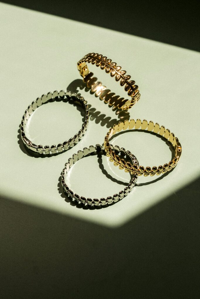 Enchanted Forest Pearl Bangle